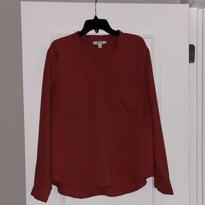 Women's Rust Blouse